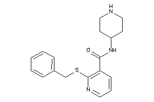 2-(benzylthio)-N-(4-piperidyl)nicotinamide