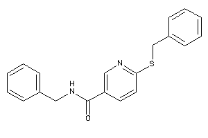 Image of N-benzyl-6-(benzylthio)nicotinamide