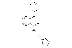 2-phenoxy-N-(2-pyrrol-1-ylethyl)nicotinamide