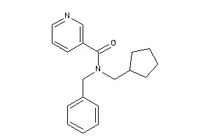 N-benzyl-N-(cyclopentylmethyl)nicotinamide
