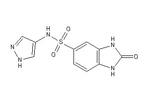 Image of 2-keto-N-(1H-pyrazol-4-yl)-1,3-dihydrobenzimidazole-5-sulfonamide