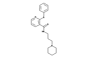 Image of 2-(phenylthio)-N-(3-piperidinopropyl)nicotinamide