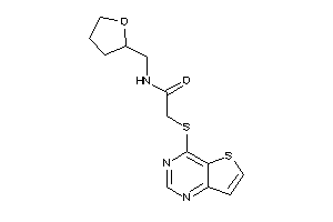 Image of N-(tetrahydrofurfuryl)-2-(thieno[3,2-d]pyrimidin-4-ylthio)acetamide