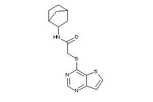 Image of N-(2-norbornyl)-2-(thieno[3,2-d]pyrimidin-4-ylthio)acetamide