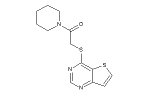 1-piperidino-2-(thieno[3,2-d]pyrimidin-4-ylthio)ethanone