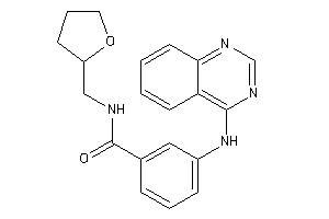 3-(quinazolin-4-ylamino)-N-(tetrahydrofurfuryl)benzamide
