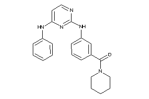 [3-[(4-anilinopyrimidin-2-yl)amino]phenyl]-piperidino-methanone