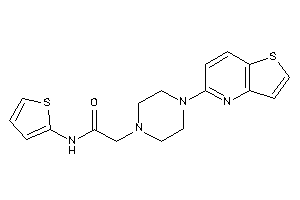 2-(4-thieno[3,2-b]pyridin-5-ylpiperazino)-N-(2-thienyl)acetamide