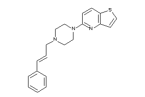 5-(4-cinnamylpiperazino)thieno[3,2-b]pyridine
