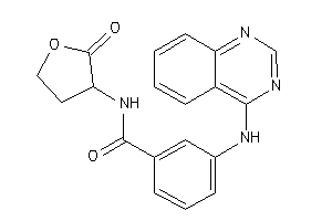N-(2-ketotetrahydrofuran-3-yl)-3-(quinazolin-4-ylamino)benzamide
