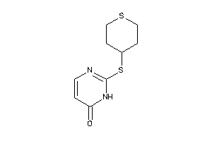2-(tetrahydrothiopyran-4-ylthio)-1H-pyrimidin-6-one