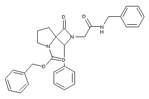 2-[2-(benzylamino)-2-keto-ethyl]-3-keto-1-phenyl-2,5-diazaspiro[3.4]octane-5-carboxylic Acid Benzyl Ester