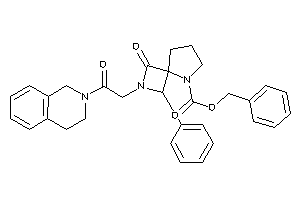 2-[2-(3,4-dihydro-1H-isoquinolin-2-yl)-2-keto-ethyl]-3-keto-1-phenyl-2,5-diazaspiro[3.4]octane-5-carboxylic Acid Benzyl Ester