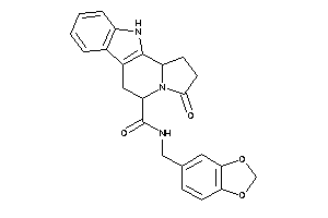 3-keto-N-piperonyl-1,2,5,6,11,11b-hexahydropyrrolo[2,1-a]$b-carboline-5-carboxamide