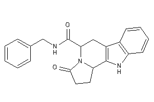 Image of N-benzyl-3-keto-1,2,5,6,11,11b-hexahydropyrrolo[2,1-a]$b-carboline-5-carboxamide