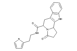 3-keto-N-[2-(2-thienyl)ethyl]-1,2,5,6,11,11b-hexahydropyrrolo[2,1-a]$b-carboline-5-carboxamide