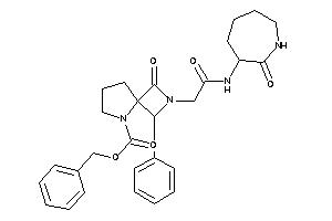 3-keto-2-[2-keto-2-[(2-ketoazepan-3-yl)amino]ethyl]-1-phenyl-2,5-diazaspiro[3.4]octane-5-carboxylic Acid Benzyl Ester