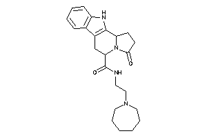 N-[2-(azepan-1-yl)ethyl]-3-keto-1,2,5,6,11,11b-hexahydropyrrolo[2,1-a]$b-carboline-5-carboxamide