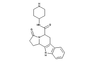 Image of 3-keto-N-(4-piperidyl)-1,2,5,6,11,11b-hexahydropyrrolo[2,1-a]$b-carboline-5-carboxamide