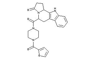 Image of 5-[4-(2-furoyl)piperazine-1-carbonyl]-1,2,5,6,11,11b-hexahydropyrrolo[2,1-a]$b-carbolin-3-one