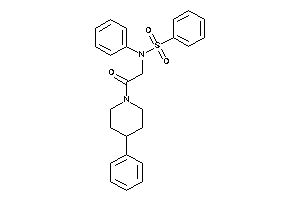 Image of N-[2-keto-2-(4-phenylpiperidino)ethyl]-N-phenyl-benzenesulfonamide