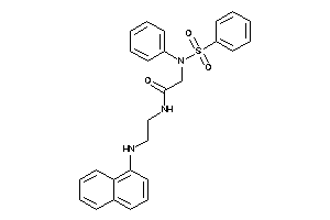 2-(N-besylanilino)-N-[2-(1-naphthylamino)ethyl]acetamide