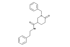 Image of 1-benzyl-6-keto-N-phenethyl-nipecotamide