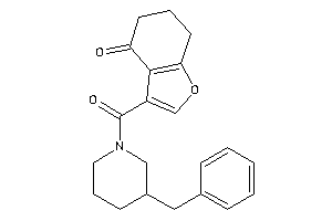 3-(3-benzylpiperidine-1-carbonyl)-6,7-dihydro-5H-benzofuran-4-one