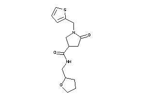 Image of 5-keto-N-(tetrahydrofurfuryl)-1-(2-thenyl)pyrrolidine-3-carboxamide