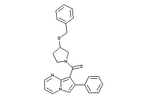 Image of (3-benzoxypyrrolidino)-(7-phenylpyrrolo[1,2-a]pyrimidin-8-yl)methanone