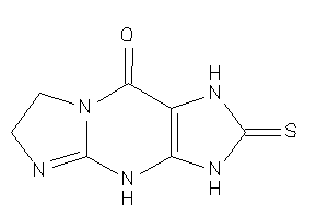 2-thioxo-3,4,6,7-tetrahydro-1H-imidazo[1,2-a]purin-9-one