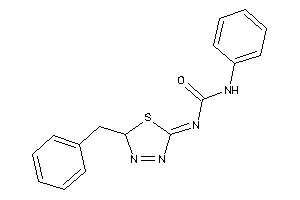 1-(2-benzyl-2H-1,3,4-thiadiazol-5-ylidene)-3-phenyl-urea