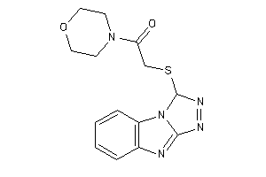 1-morpholino-2-(1H-[1,2,4]triazolo[4,3-a]benzimidazol-1-ylthio)ethanone