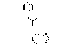 N-phenyl-2-(4H-purin-6-ylthio)acetamide