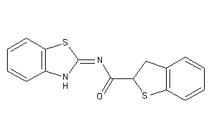 N-(3H-1,3-benzothiazol-2-ylidene)-2,3-dihydrobenzothiophene-2-carboxamide