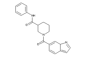 1-(7aH-indole-6-carbonyl)-N-phenyl-nipecotamide