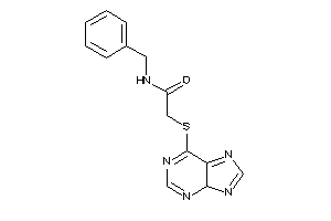 Image of N-benzyl-2-(4H-purin-6-ylthio)acetamide