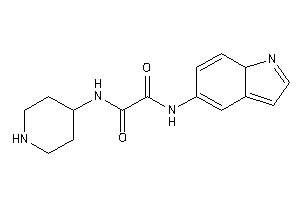N'-(7aH-indol-5-yl)-N-(4-piperidyl)oxamide