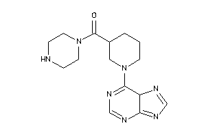 Piperazino-[1-(5H-purin-6-yl)-3-piperidyl]methanone