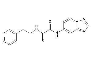 N'-(7aH-indol-5-yl)-N-phenethyl-oxamide