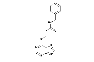 N-benzyl-3-(5H-purin-6-ylthio)propionamide