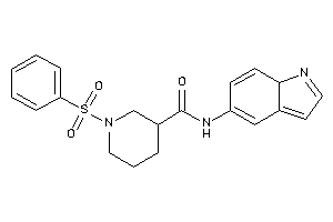 N-(7aH-indol-5-yl)-1-besyl-nipecotamide