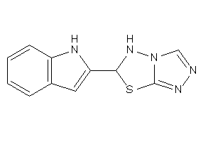 6-(1H-indol-2-yl)-5,6-dihydro-[1,2,4]triazolo[3,4-b][1,3,4]thiadiazole