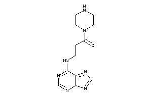 1-piperazino-3-(4H-purin-6-ylamino)propan-1-one