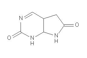 4a,5,7,7a-tetrahydro-1H-pyrrolo[2,3-d]pyrimidine-2,6-quinone