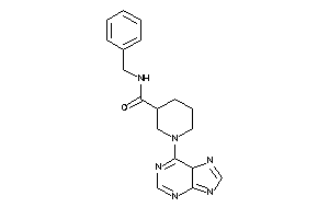 N-benzyl-1-(5H-purin-6-yl)nipecotamide