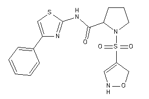 1-(3-isoxazolin-4-ylsulfonyl)-N-(4-phenylthiazol-2-yl)pyrrolidine-2-carboxamide