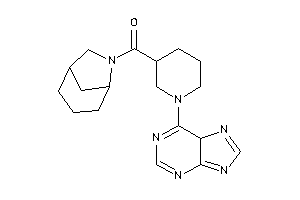 6-azabicyclo[3.2.1]octan-6-yl-[1-(5H-purin-6-yl)-3-piperidyl]methanone