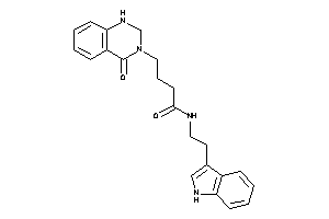 N-[2-(1H-indol-3-yl)ethyl]-4-(4-keto-1,2-dihydroquinazolin-3-yl)butyramide