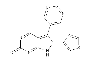 5-(5-pyrimidyl)-6-(3-thienyl)-6,7-dihydropyrrolo[2,3-d]pyrimidin-2-one
